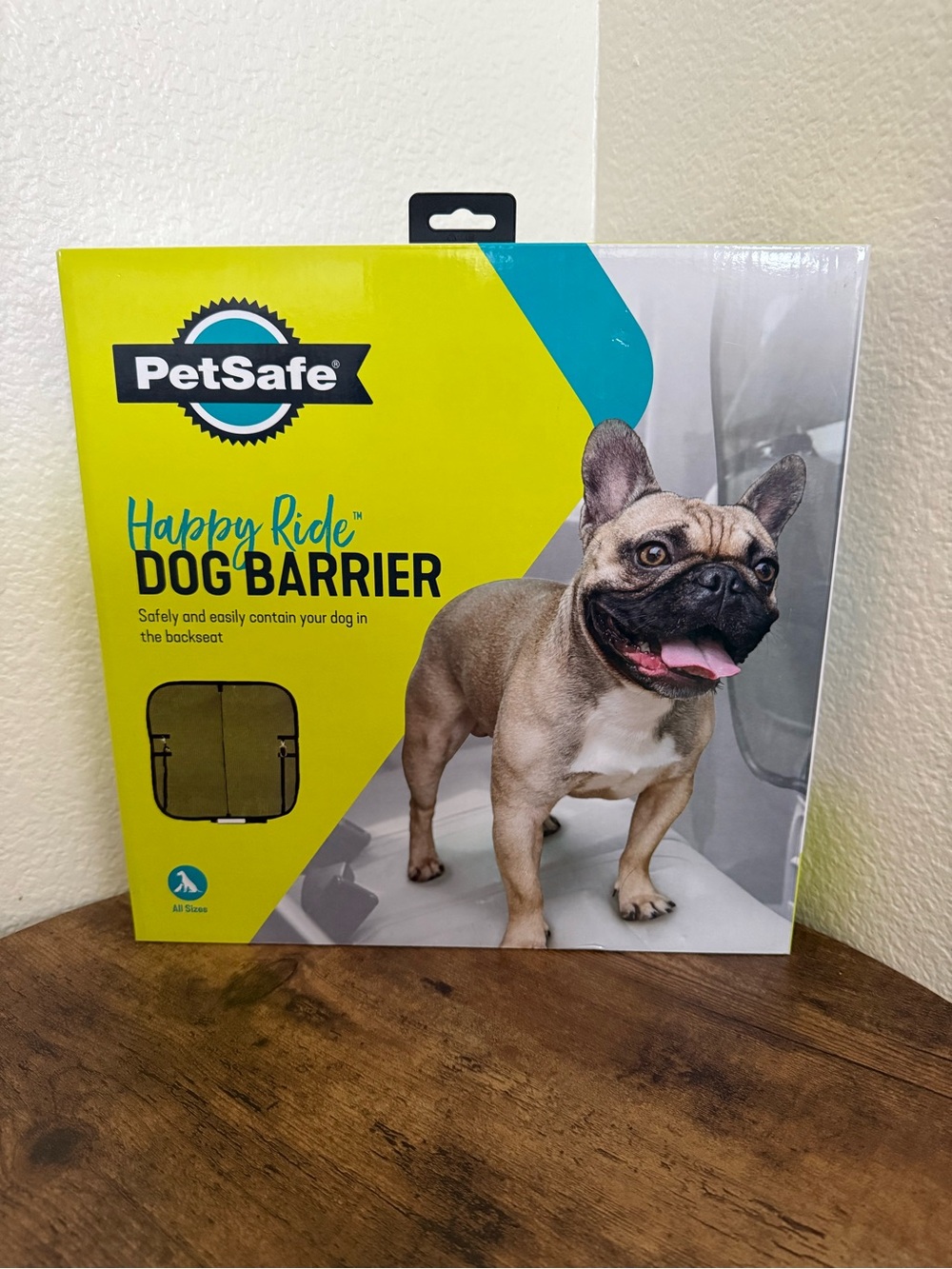 PetSafe Dog Barrier - Yellow and Teal Packaging